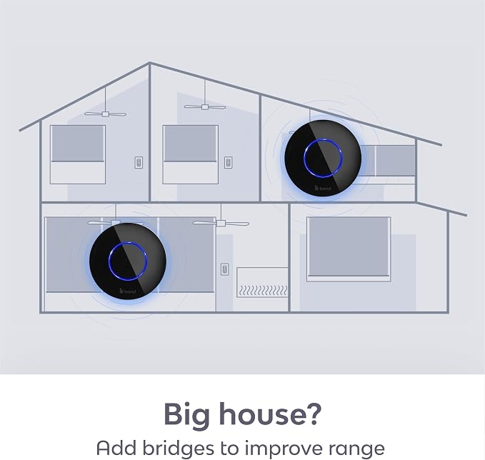 BOND | Add Wifi to Ceiling Fan, Fireplace or Motorized shades | Works - Image 4