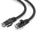 Cat 6 Ethernet Cable 25ft, High Speed 10Gbps Network Cable, UTP 24AWG Flexible by LinkNexa