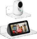 Wall Mount Floating Shelves for 2 Pcs Security Baby Camera Shelf Mini Speaker by Liboer