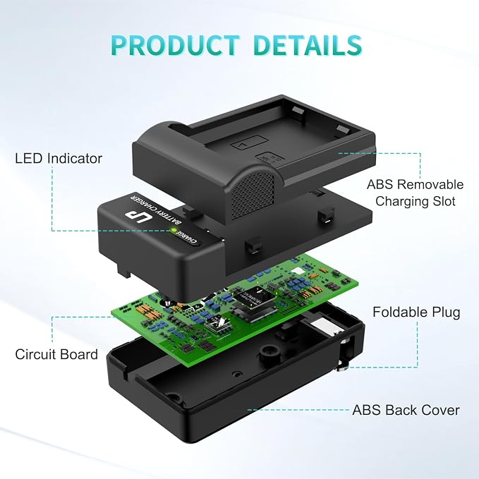 LP EN-EL14 EN EL14a Battery Charger, Charger Compatible - Image 3