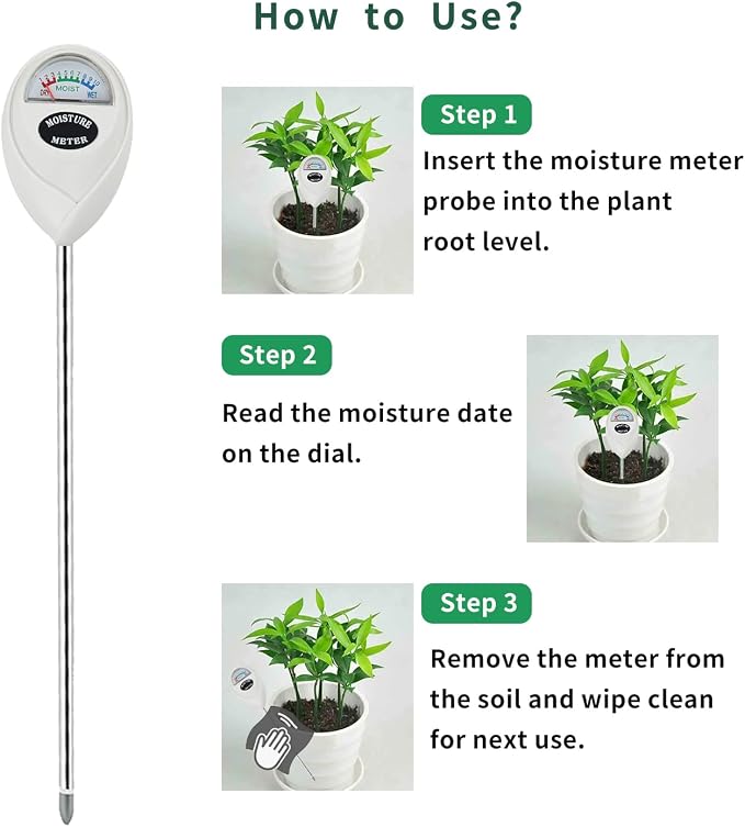 Censinda Soil Moisture Meter, Long Probe Soil Moisture Monitor - Image 5