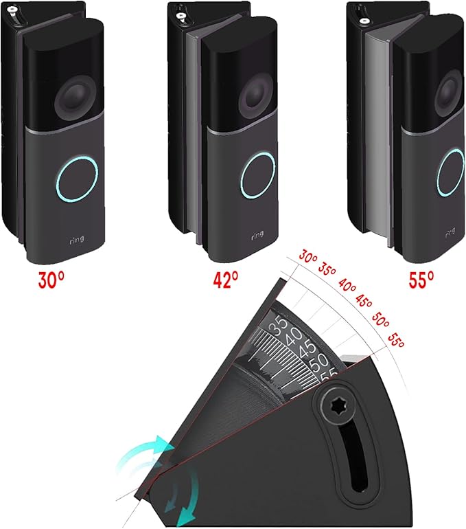 30°-55° Adjustable Angle Mount Bracket - Image 3