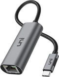 uni USB-C to Ethernet Adapter 2.5 Gbps, Blazing Fast Type-C to RJ45 Adapter by uni