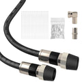 35ft RG6 Coaxial Cable, 75 Ohm TV Coax Cable by RELIAGINT