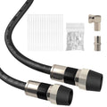 50ft RG6 Coaxial Cable, 75 Ohm TV Coax Cable by RELIAGINT