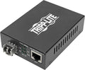 TRIPP LITE Multimode Fiber Optic to RJ45 Ethernet, PoE+ 48 VDC, 10/100/1000 Mbps by TrippLite
