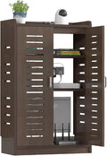 Large WiFi Router Cabinet 20''x31''x10'' Floor Standing Modem Organizer by Unknown