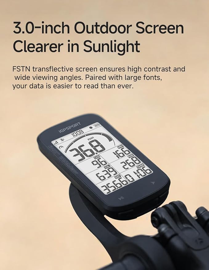 iGPSPORT BSC100MAX GPS Bike Computer - Image 4