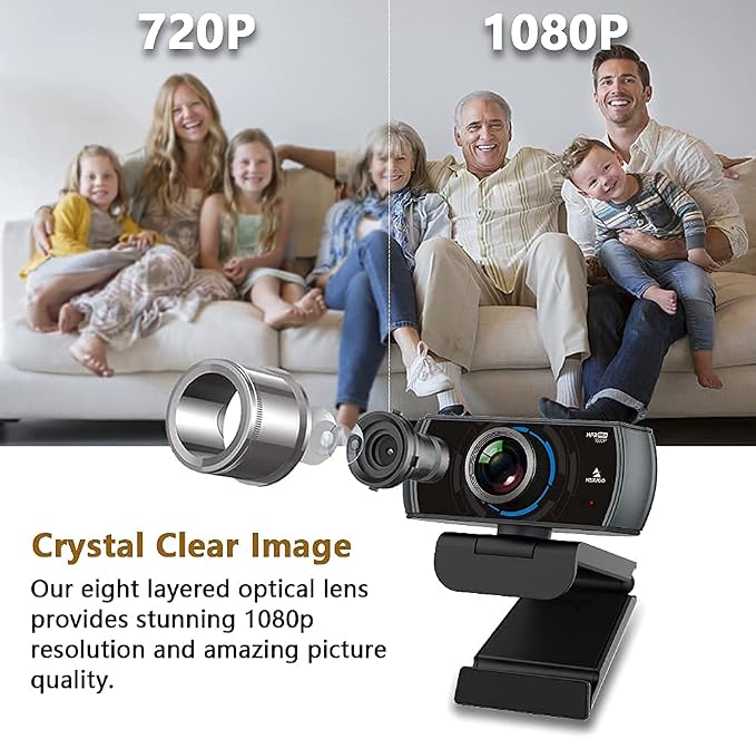 NexiGo N980P 1080P 60FPS Webcam - Image 4