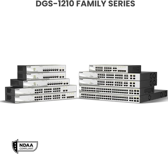 D-Link 10-Port Gigabit Smart Managed Switch | 8 GbE + 2 SFP Ports | L2+ | VLANs - Image 10