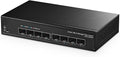 Binardat 8 Port 10 Gigabit SFP+ Managed Switch, Supports 1G/10G SFP+ Module by Binardat
