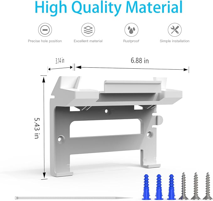 XLTTYWL Starlink Gen 3 Mount, All in One Starlink Standard V3 Mesh Router and - Image 2