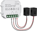 eMylo 2 Channel WiFi Power Meter 80A+80A Smart Power Monitor, Clamp Ammeter by Yasorn