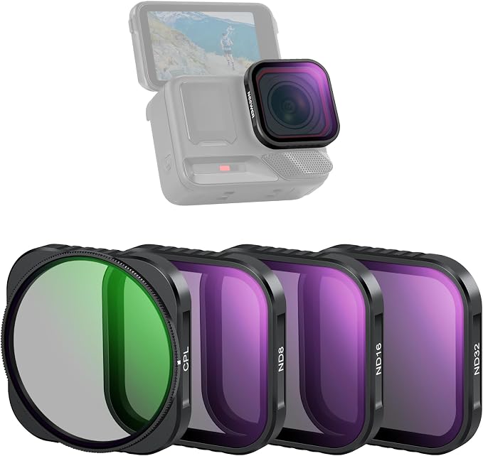 NEEWER 4 Pack ND Lens Filter Set Compatible by Neewer