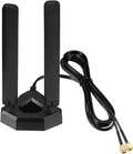 Eightwood WiFi 6E Tri-Band Antenna 6GHz 5GHz 2.4GHz Gaming WiFi Antenna by Eightwood