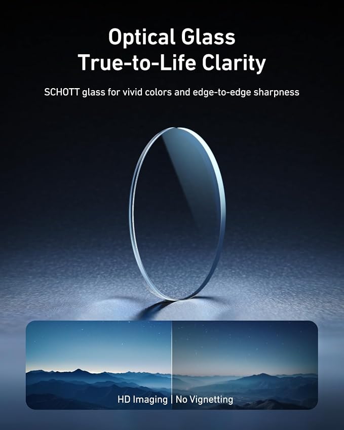 TELESIN CPL Filter for DJI Osmo Action 6, Snap-On Circular Polarizer Lens Filter - Image 3