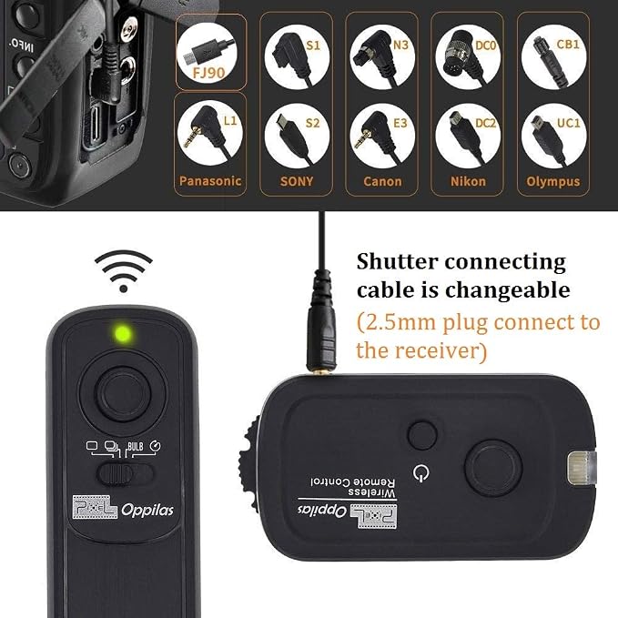 Pixel Camera Wireless Remote Shutter Release RW-DC0 - Image 5
