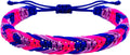 Nanafast Titanium Stainless Steel Rainbow LGBT Pride Bracelet Handmade Braided by Nanafast