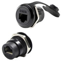 PENGLIN 2Pack RJ45 Shielded Panel Mount Coupler, Ethernet LAN Pass Through by PENGLIN