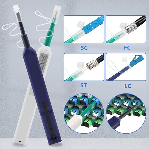 2pcs Fiber Optic Cleaner, Fiber Optic Connectors Cleaning Pen Over 800 Times - Image 5
