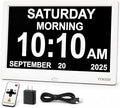 11.5'' Dementia Clocks for Seniors Extra Large, Senior Clocks by Abrandthatyoucantrust