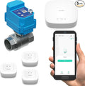 YoLink LoRa Smart Water Leak Protection System, Including 1/2" Commercial Grade by YoLink