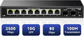 10 Port 2.5Gb Unmanaged Ethernet Switch by AUMOXPRO