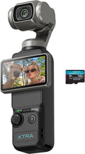 Xtra Muse with 128GB microSD, Vlogging Camera with 1'' CMOS & 4K/120fps Videos by XTRA