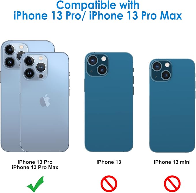 JETech Camera Lens Protector for iPhone 13 Pro Max 6.7-Inch and iPhone 13 Pro - Image 2