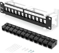 12 Port Keystone Patch Panel by PBAEGAV