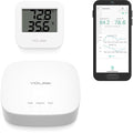 Smart Wireless Temperature Sensor/Humidity Sensor Wide Range by YoLink