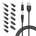 Powseed 5V Universal DC Power Cable, USB to DC Charging Cord by Powseed