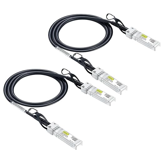 10Gtek SFP+ DAC Twinax Cable - 10G SFP+ Direct Attach Copper Patch Cable by 10Gtek
