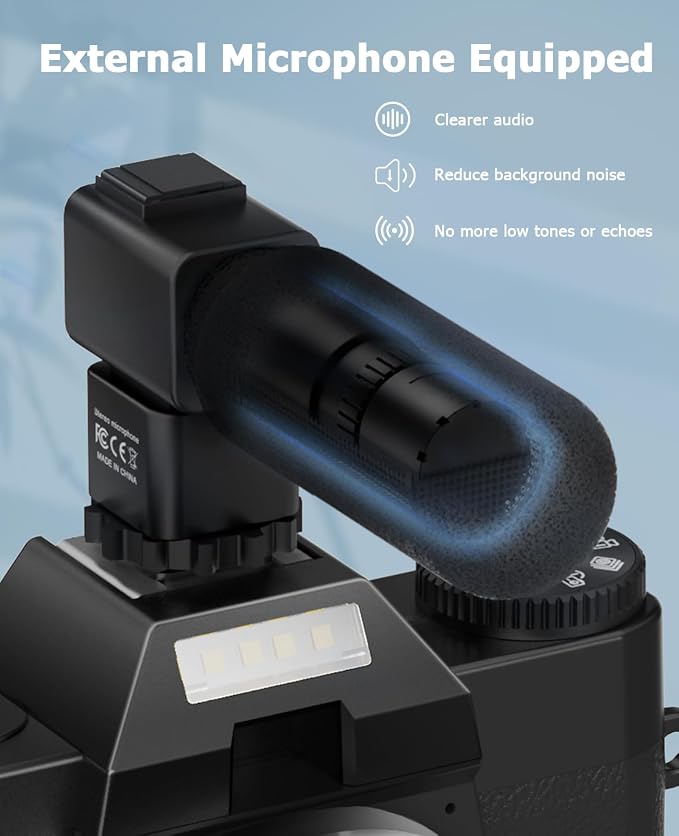 FLATIC Cameras for Photography, 6K 64MP Digital Camera - Image 7