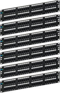 ICC CAT6 Patch Panel, UL Listed & PoE++ Rated Gigabit Applications, Rackmount by ICC