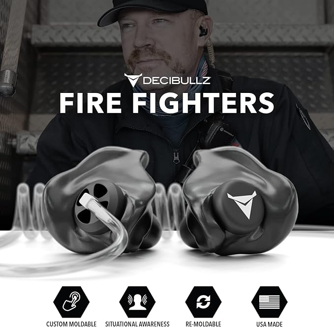 Decibullz Custom Moulded Security Two-Way Radio Surveillance Earpiece Set - Image 5