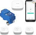 NSF Certified YoLink Leak Protection Kit, D2D Offline Auto Shutoff, LoRa by YoLink