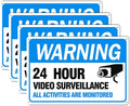Video Surveillance Sign, Reflective and Waterproof Material 24 Hour by multiwins