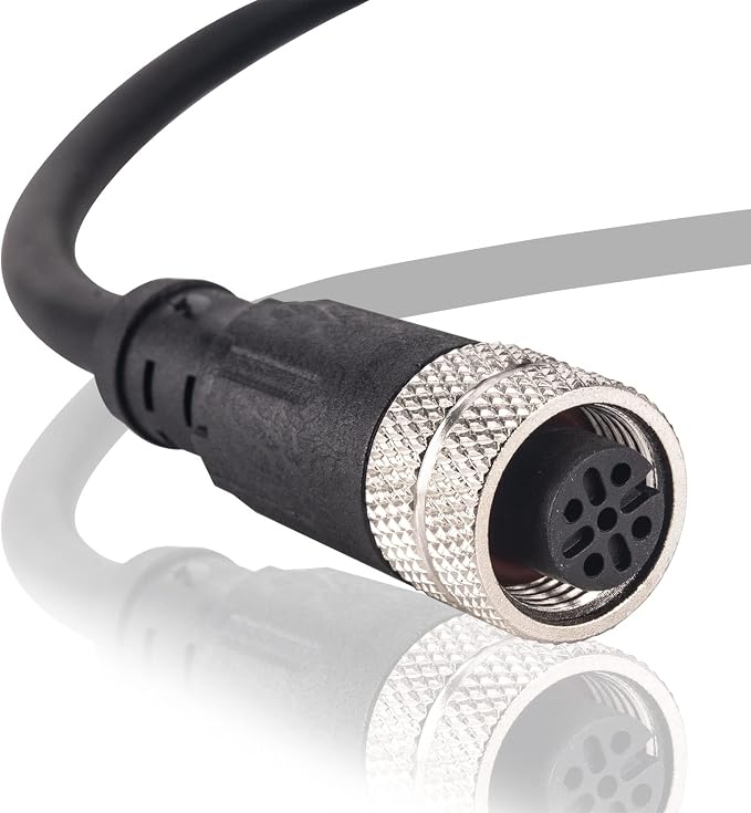 M12 Female 5 Pin Aviation Socket Electrical Cable, Lonlonty M12 Aviation Sensor - Image 2