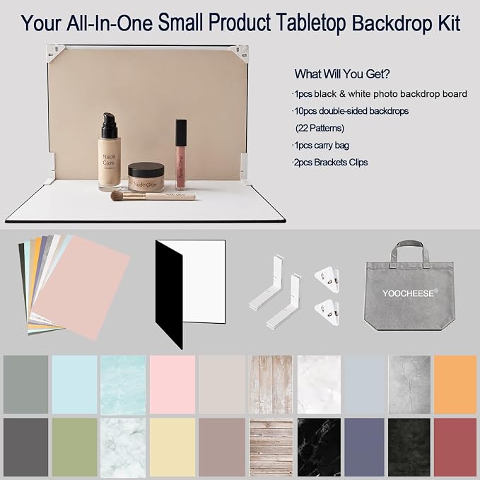 Yoocheese Photo Backdrop for Product Photography - Image 2