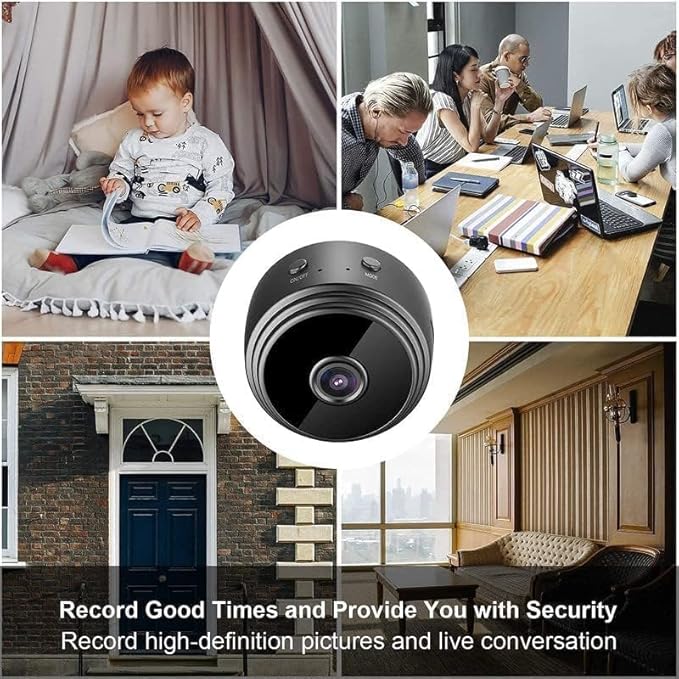Hidden Camera 4 Packs, 1080P HD WiFi Home Indoor Outdoor Camera - Image 2