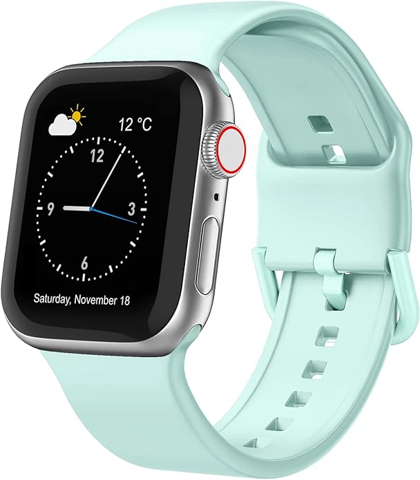 Sport Band Compatible with Apple Watch Bands 49mm 46mm 45mm 44mm 42mm 41mm 40mm by Recoppa