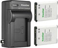 Kastar 2-Pack EN-EL19 Battery and AC Wall Charger Replacement by Kastar
