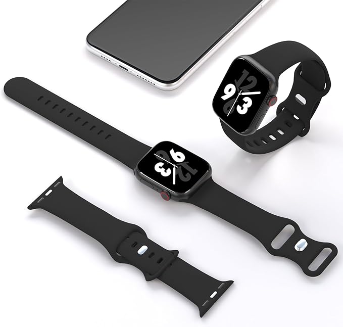Sport Band Compatible with Apple Watch 38mm 40mm 41mm 42mm 44mm 45mm 46mm 49mm - Image 2