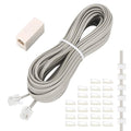 Uvital Phone Extension Cord 33 Ft, Telephone Cable by Uvital
