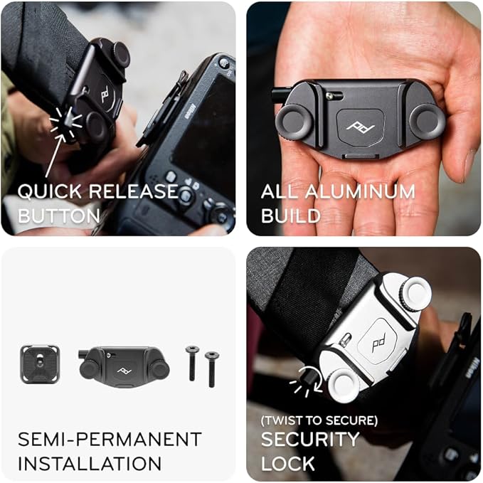Peak Design Capture Camera Clip V3, Eclipse - Image 6