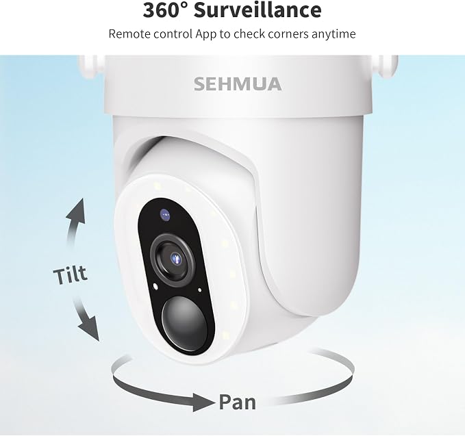 SEHMUA Solar Security Cameras Wireless Outdoor - Image 3