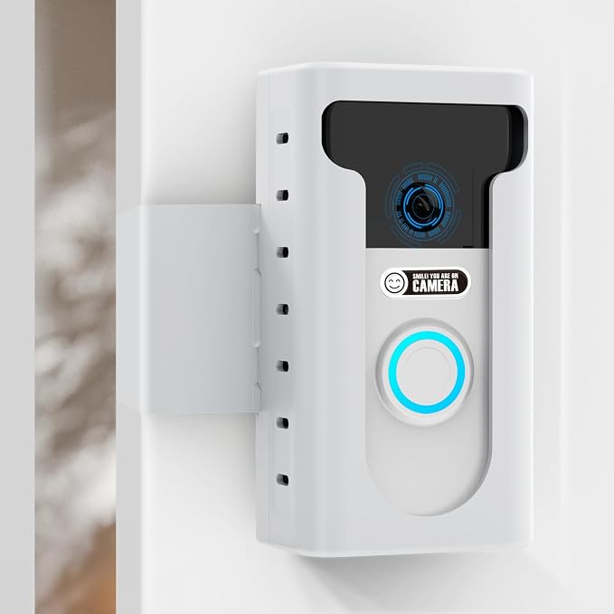 KIMILAR 2024 Upgrade Anti-Theft Video Doorbell Mount, Not Block Doorbell Motion by KIMILAR