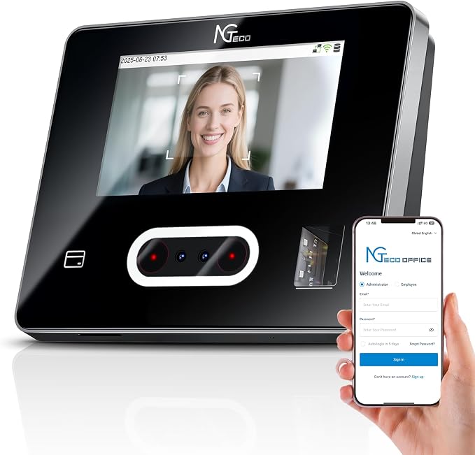 NGTeco Time Clock Cloud-Based by NGTeco