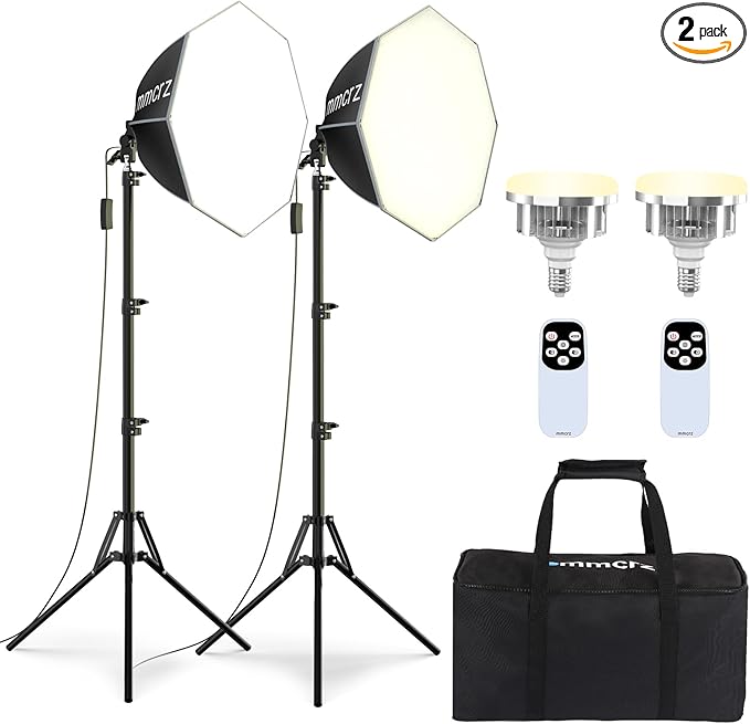 2PACK Professional Softbox Lighting Kit, Continuous Lighting by mmcrz